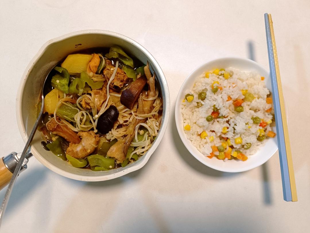 秒杀饭馆味道的【黄焖鸡米饭】