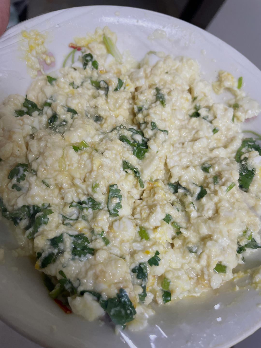 儿时味道【快手菜】咸鸭蛋凉拌豆腐