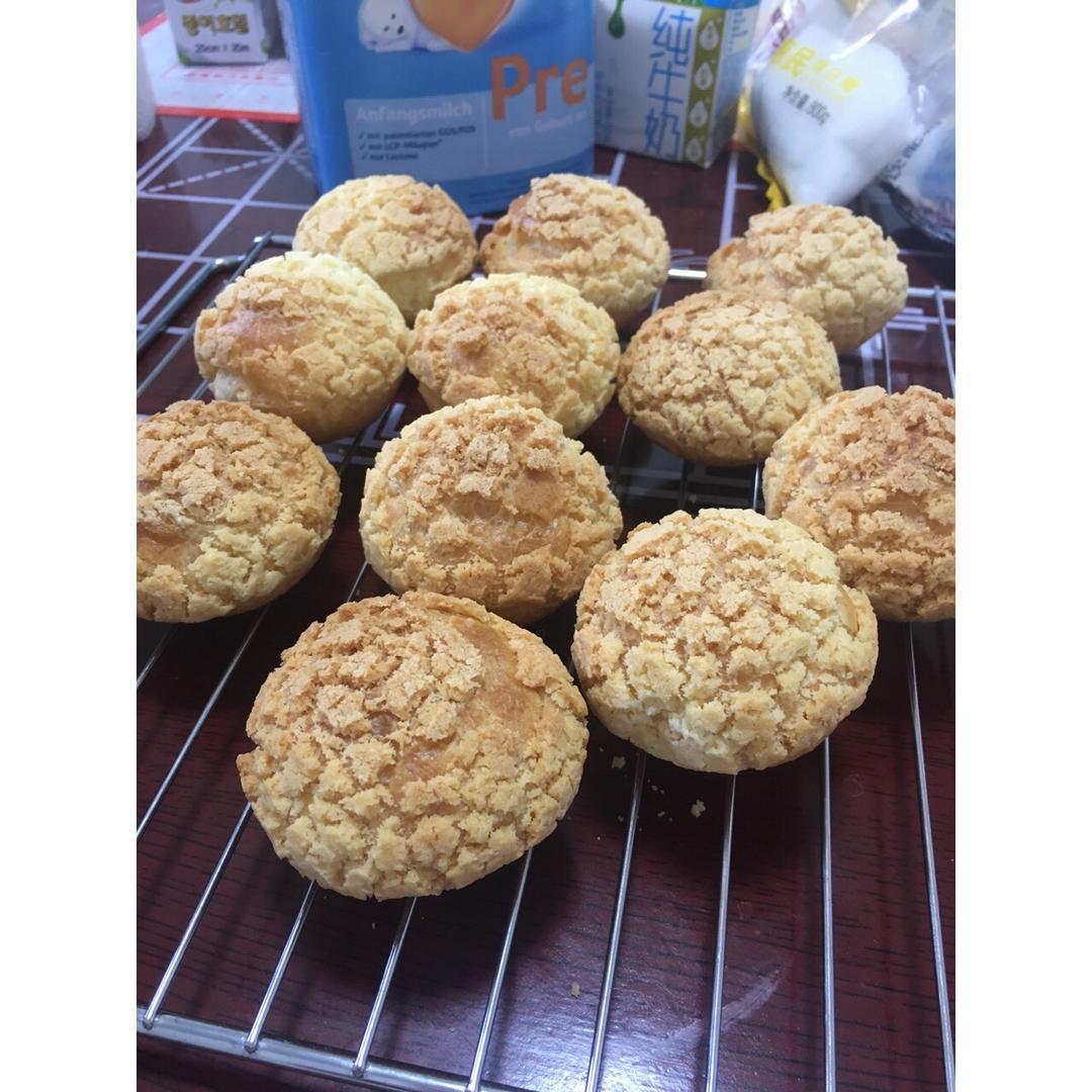 十分美味的酥皮泡芙