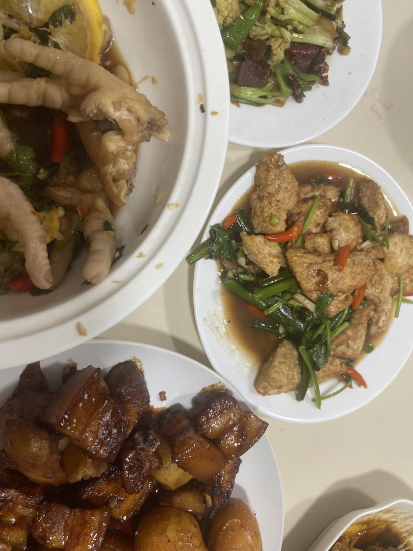 焖煎豆腐