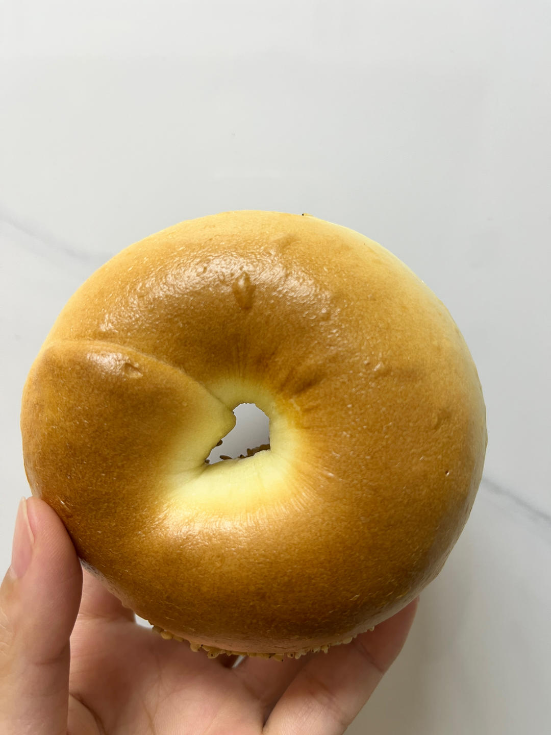 奶盐贝果｜无油低糖