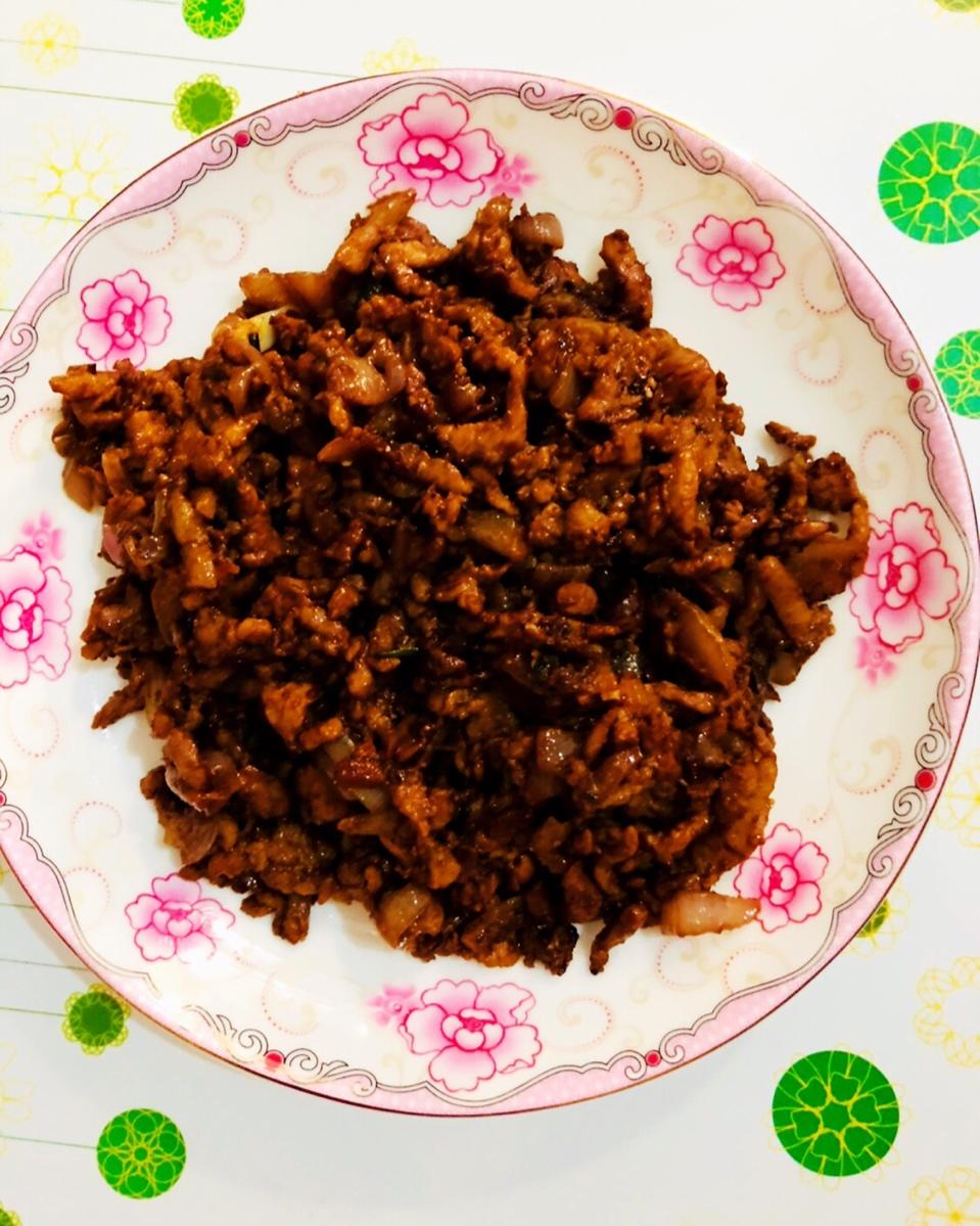 京酱肉丝