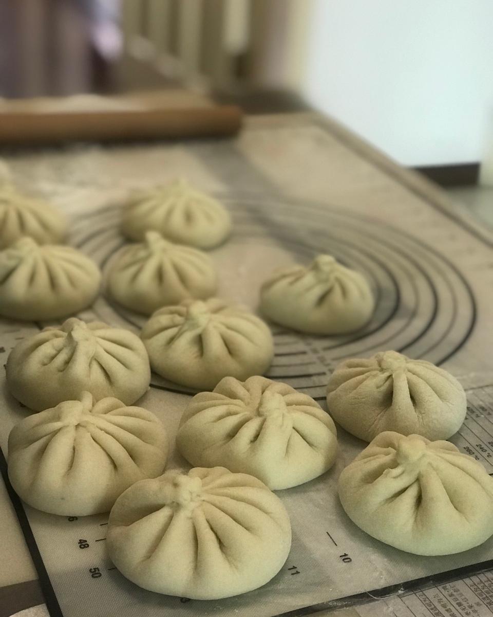 美丽的提褶包（包子的包法，手法，花纹）视频