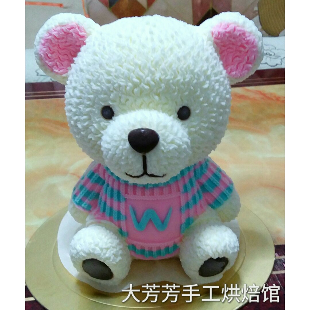 立体小熊蛋糕