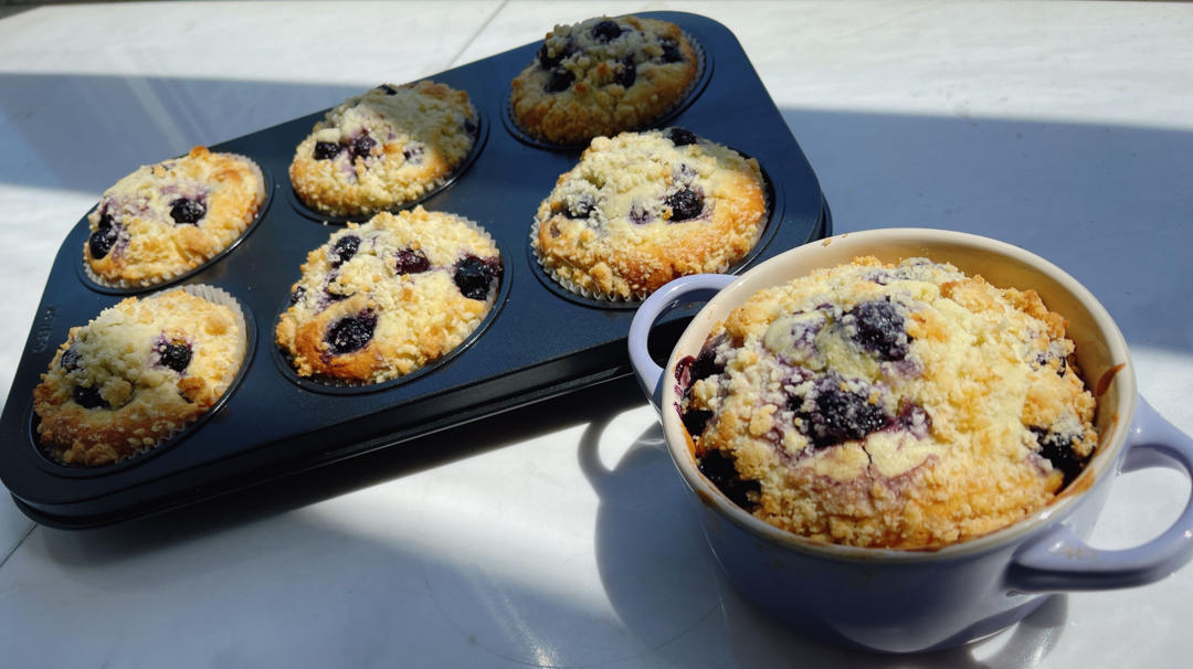 iromotnemem做的蓝莓玛芬