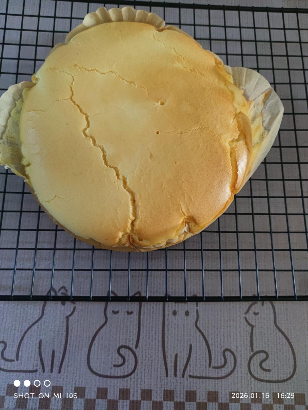 空气炸锅版 古早蛋糕