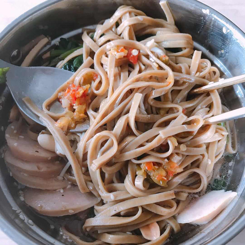 减脂必备超好吃的凉拌荞麦面夏天吃超爽