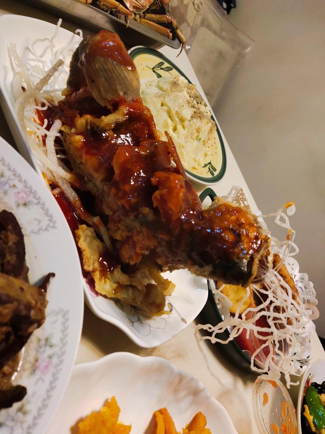糖醋鲤鱼(鲤鱼跃龙门)