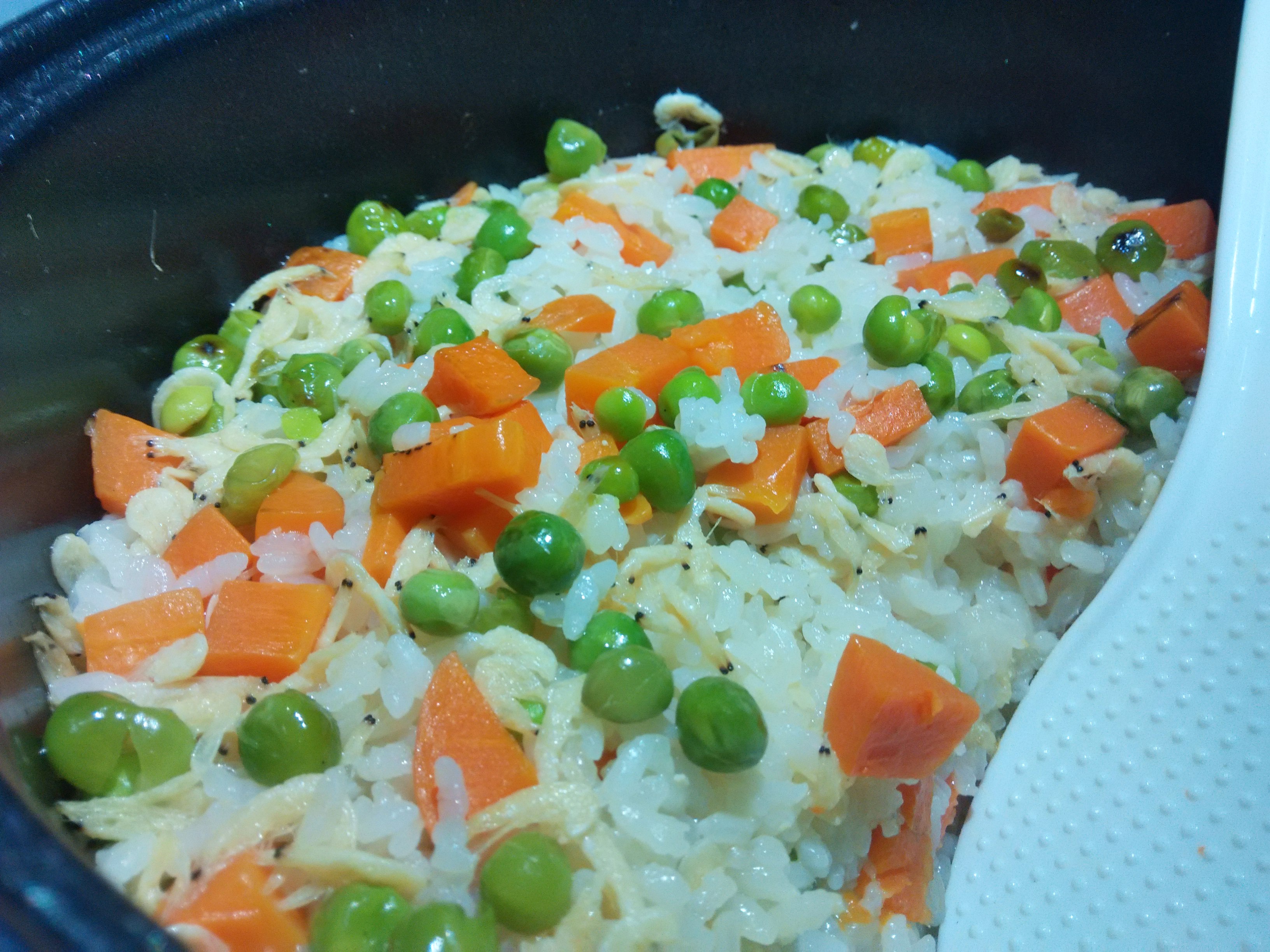 一颗番茄---一个西红柿 拌饭