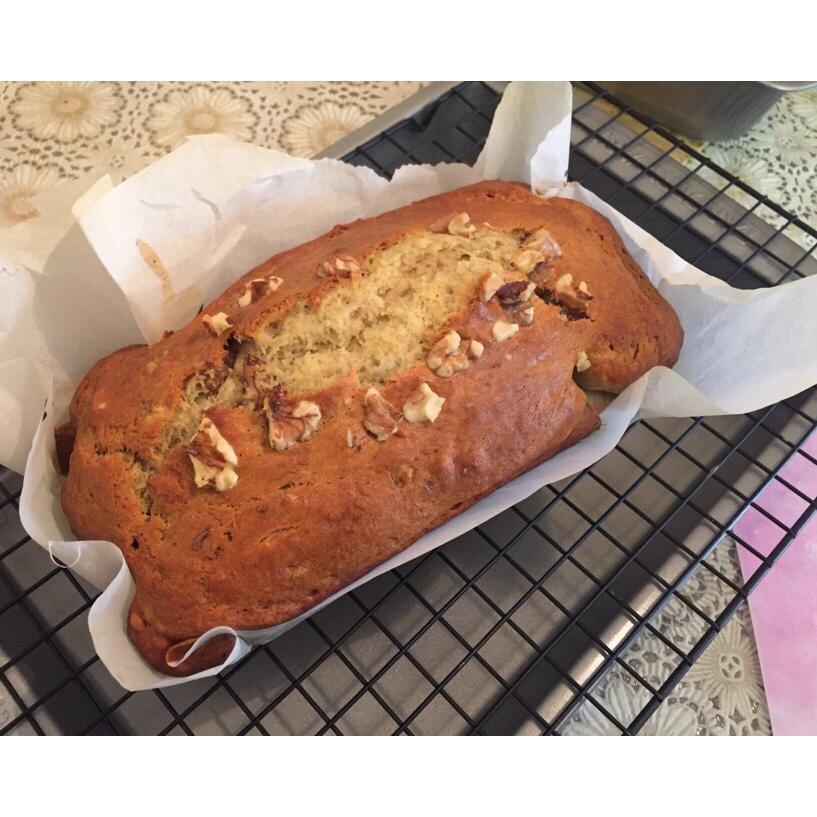 星巴克香蕉核桃蛋糕（Banana loaf）
