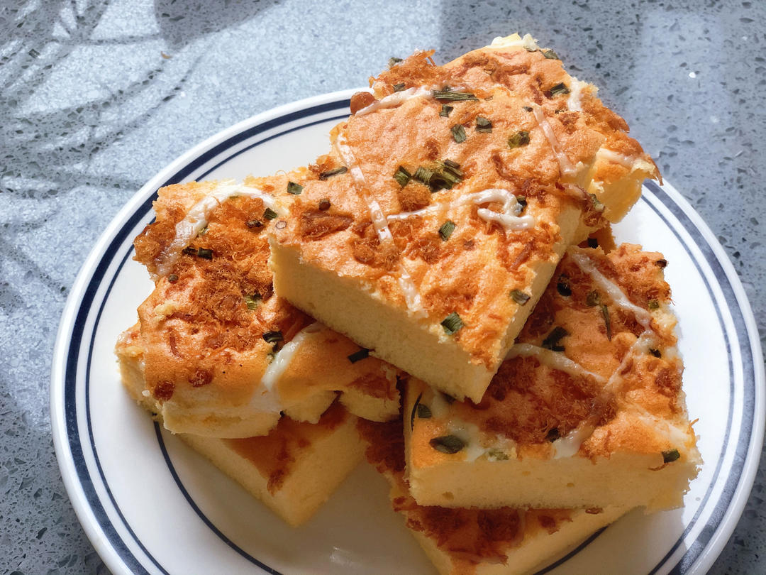 香葱肉松蛋糕