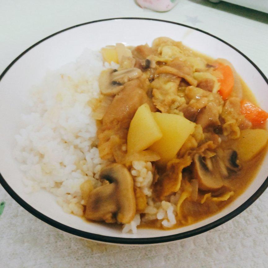超简单咖喱肥牛饭