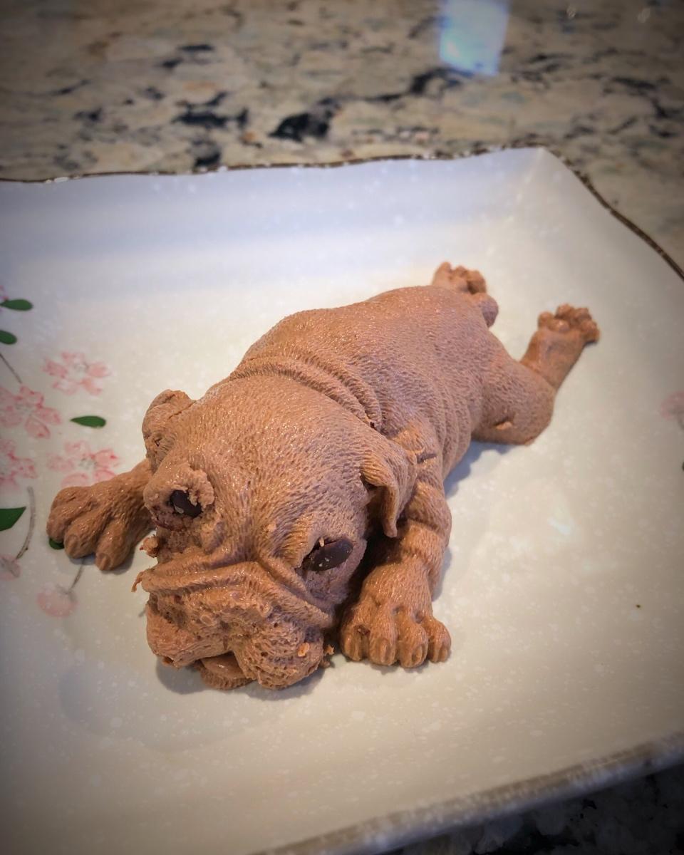 沙皮狗  慕斯  狗狗蛋糕（1只量）