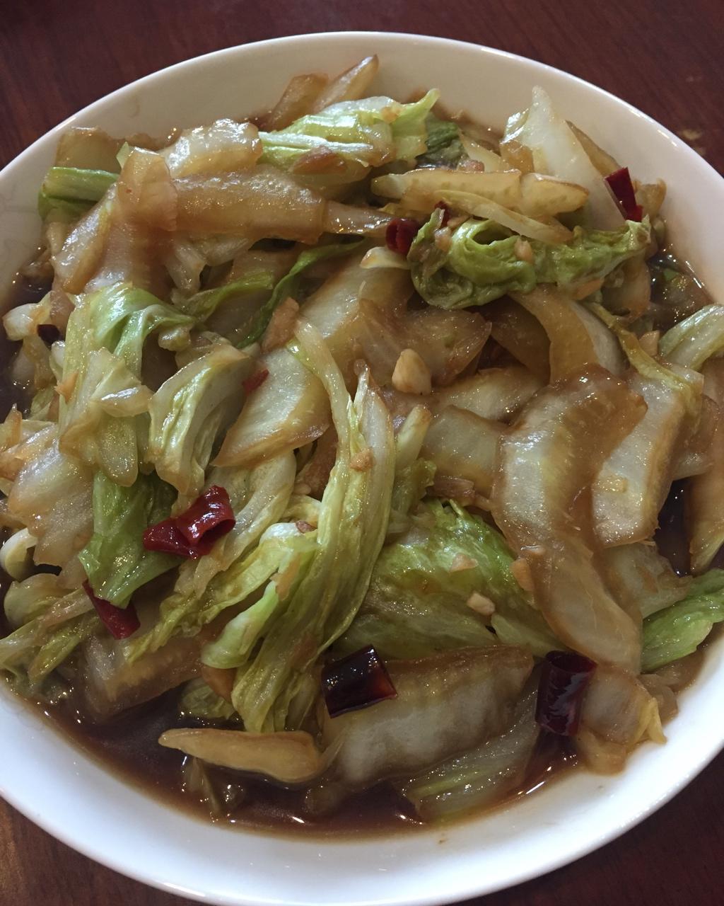 年度之歌做的【炊烟食堂】家常醋溜白菜
