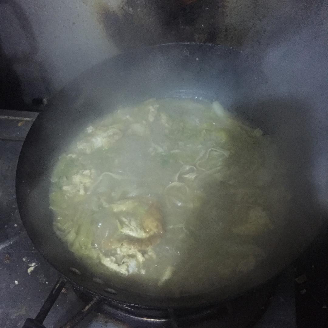 烂糊白菜汤