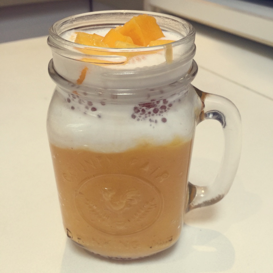 不输甜品店的杨枝甘露