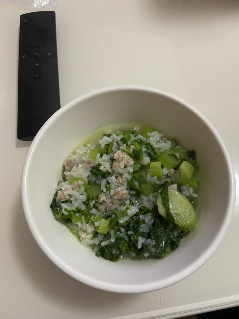 肉末菜粥