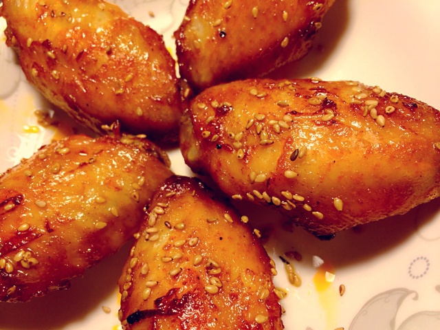 烤箱版蜜汁烤翅