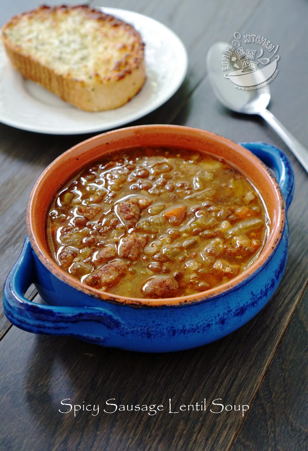 【意大利香肠豆子汤】的做法