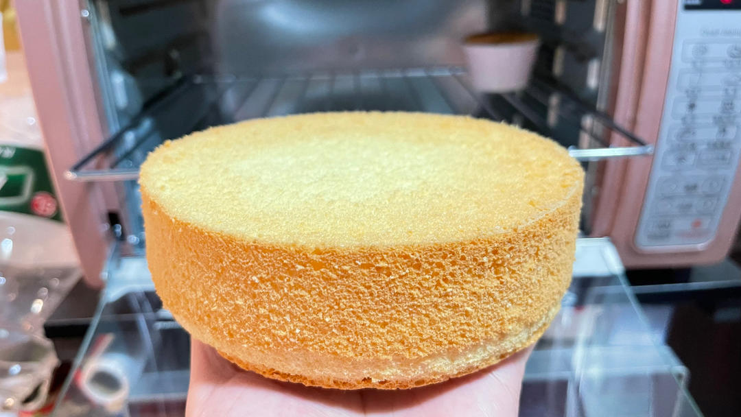 超柔软6寸戚风蛋糕(附8寸配方)零失败 超详细‼️含操作视频