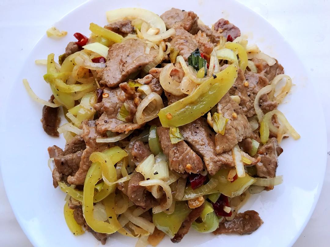 黑椒牛柳