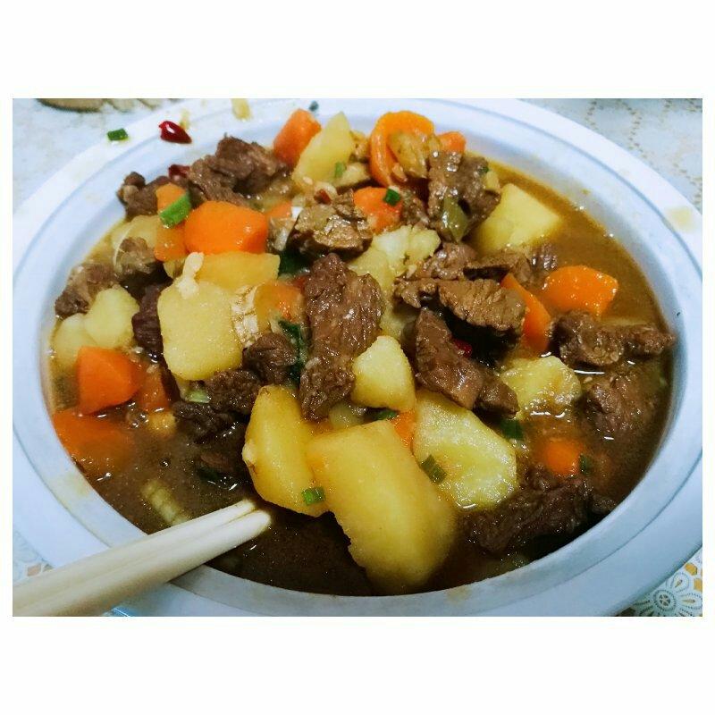红烧牛肉土豆 （独家秘制）