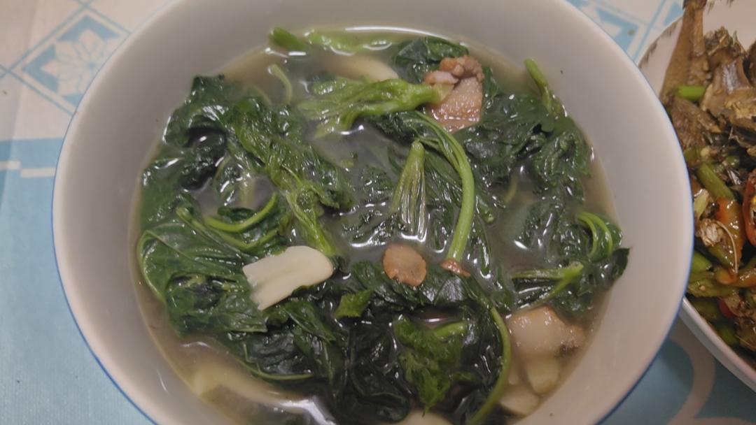 冬寒菜汤&爆炒香辣冬寒梗一菜二吃