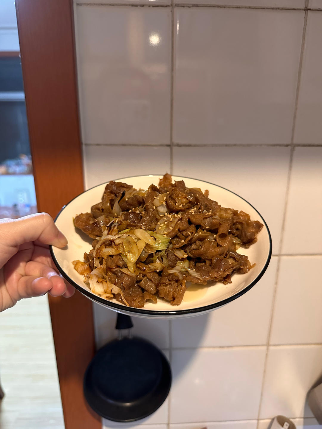 炒了20多年的葱爆羊肉