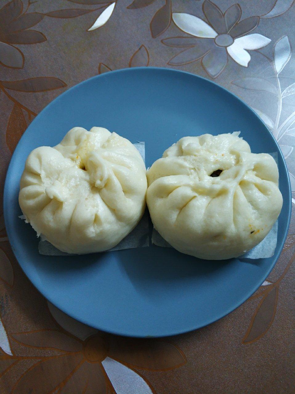 胡萝卜木耳鸡蛋素包子