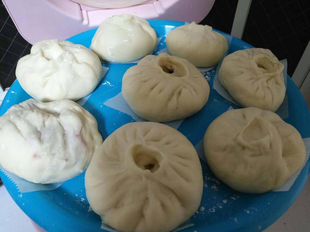 手工包子（肚脐包）