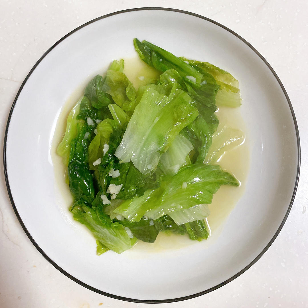 清炒生菜