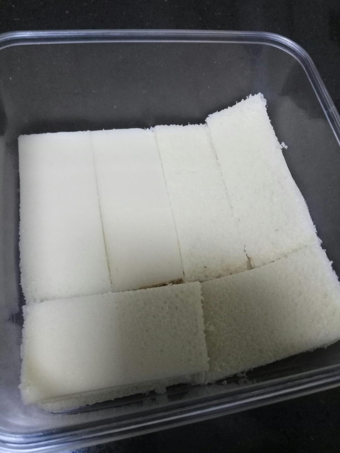 打发失败的蛋白 超简易海绵蛋糕