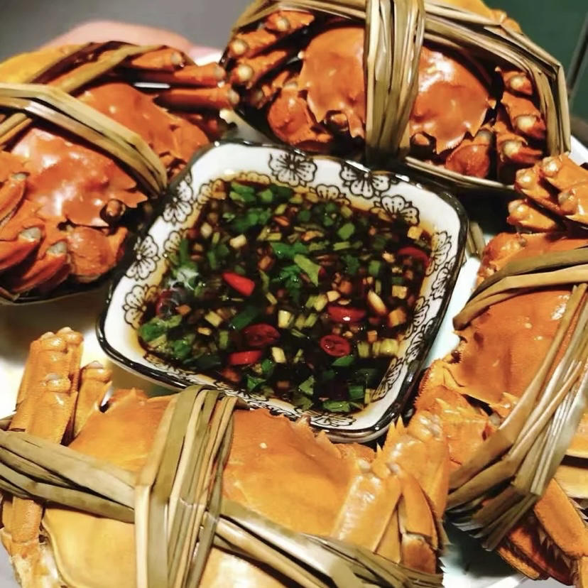 清蒸大闸蟹