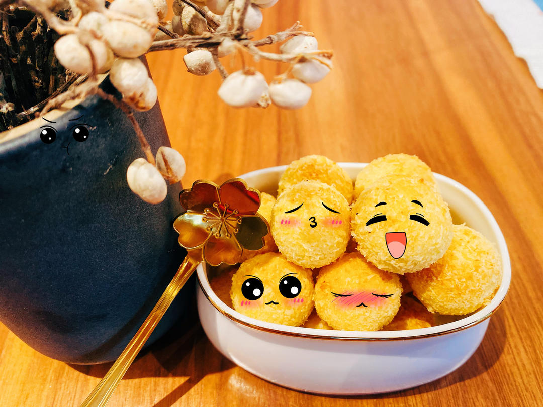 零失败❗奶香椰蓉球