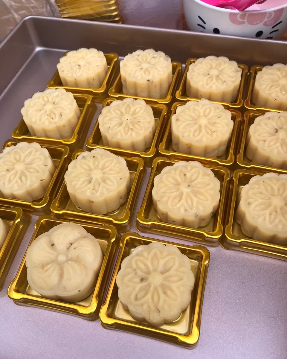 省时简易绿豆糕-免泡豆免过筛