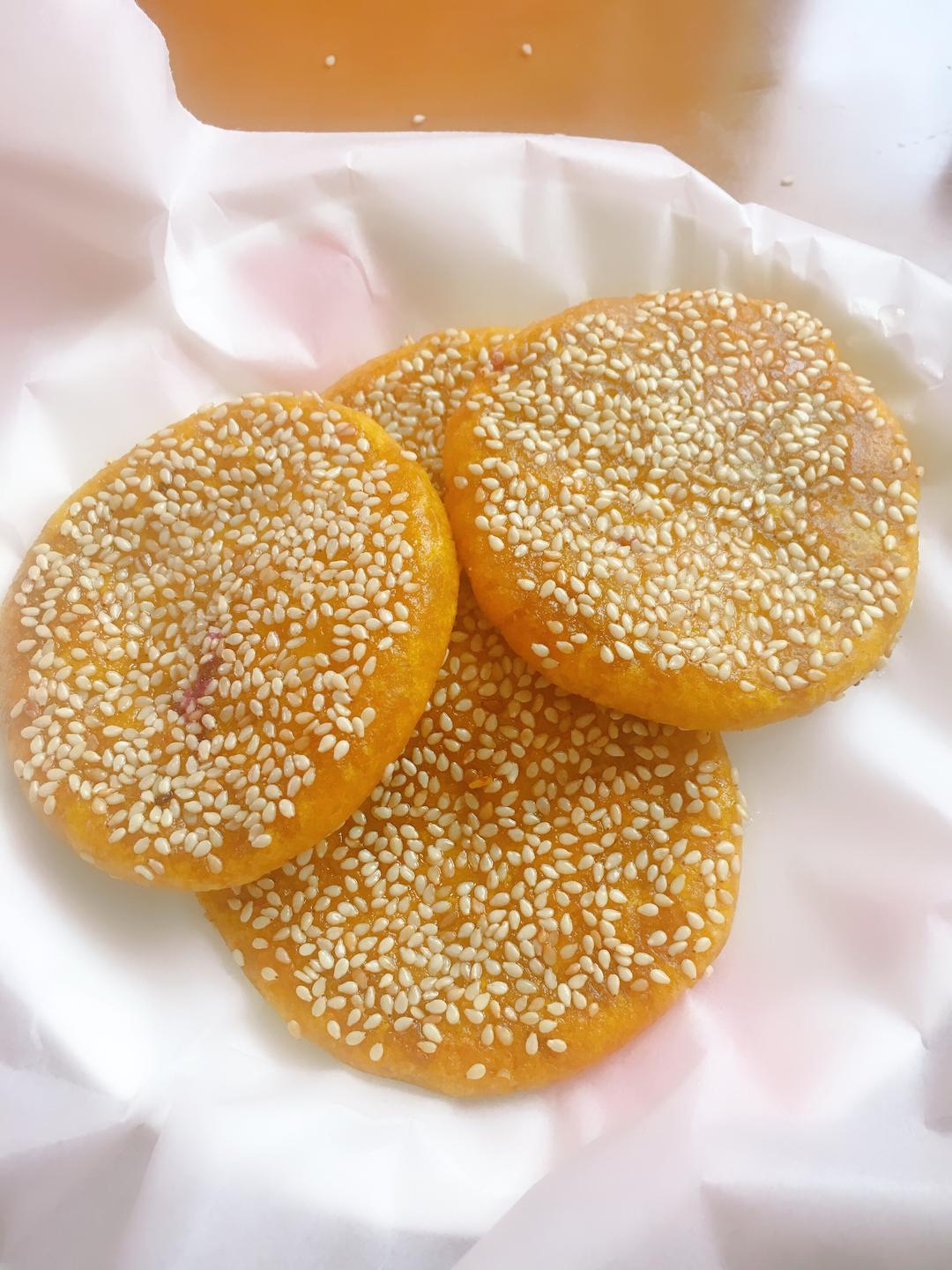 紫薯南瓜饼的做法