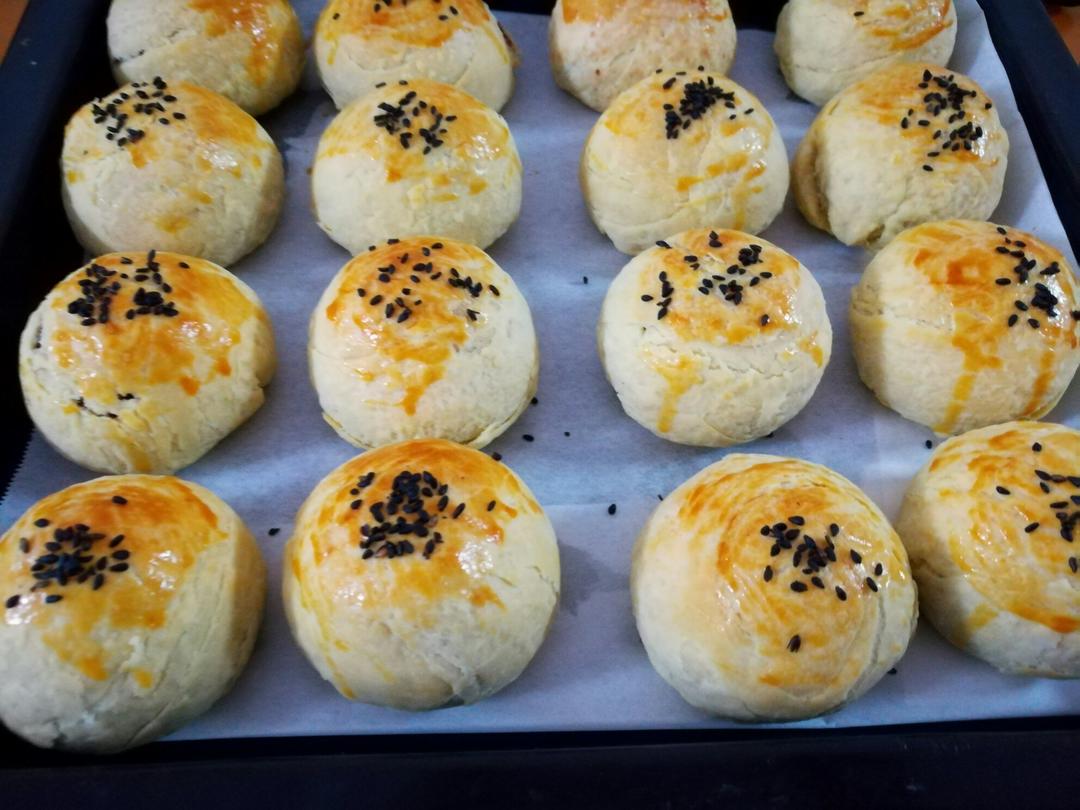 层层酥—蛋黄酥