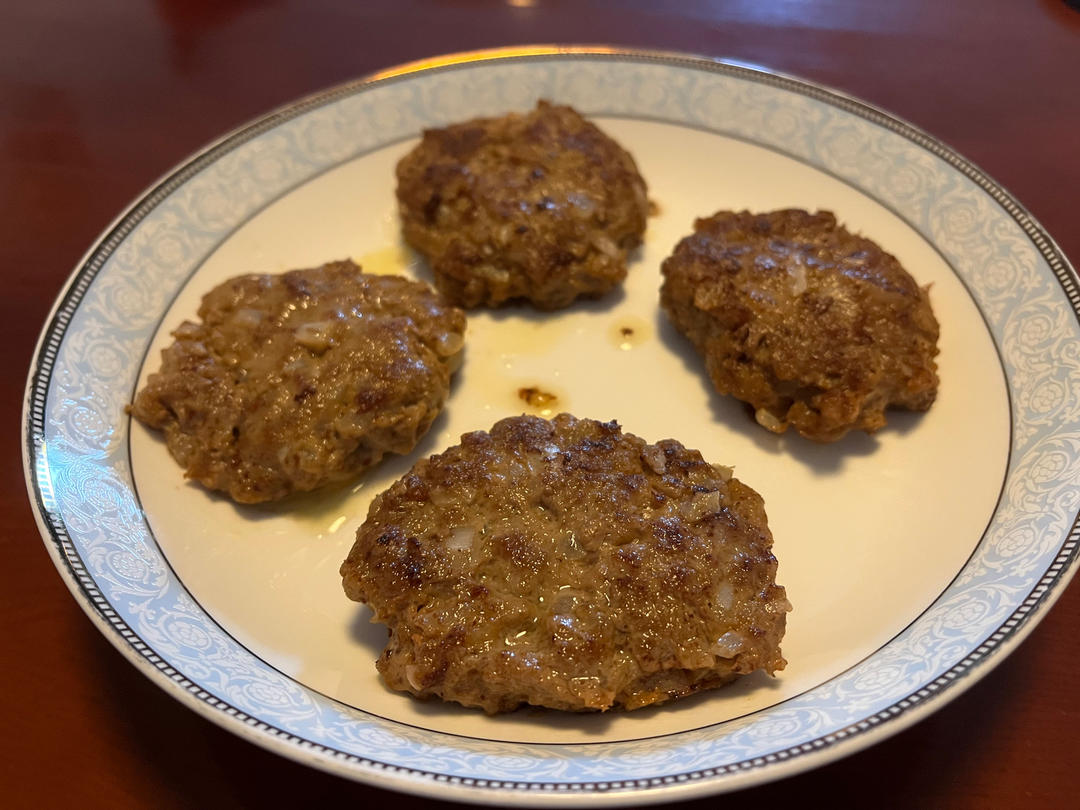 小孩子最爱的汉堡牛肉饼