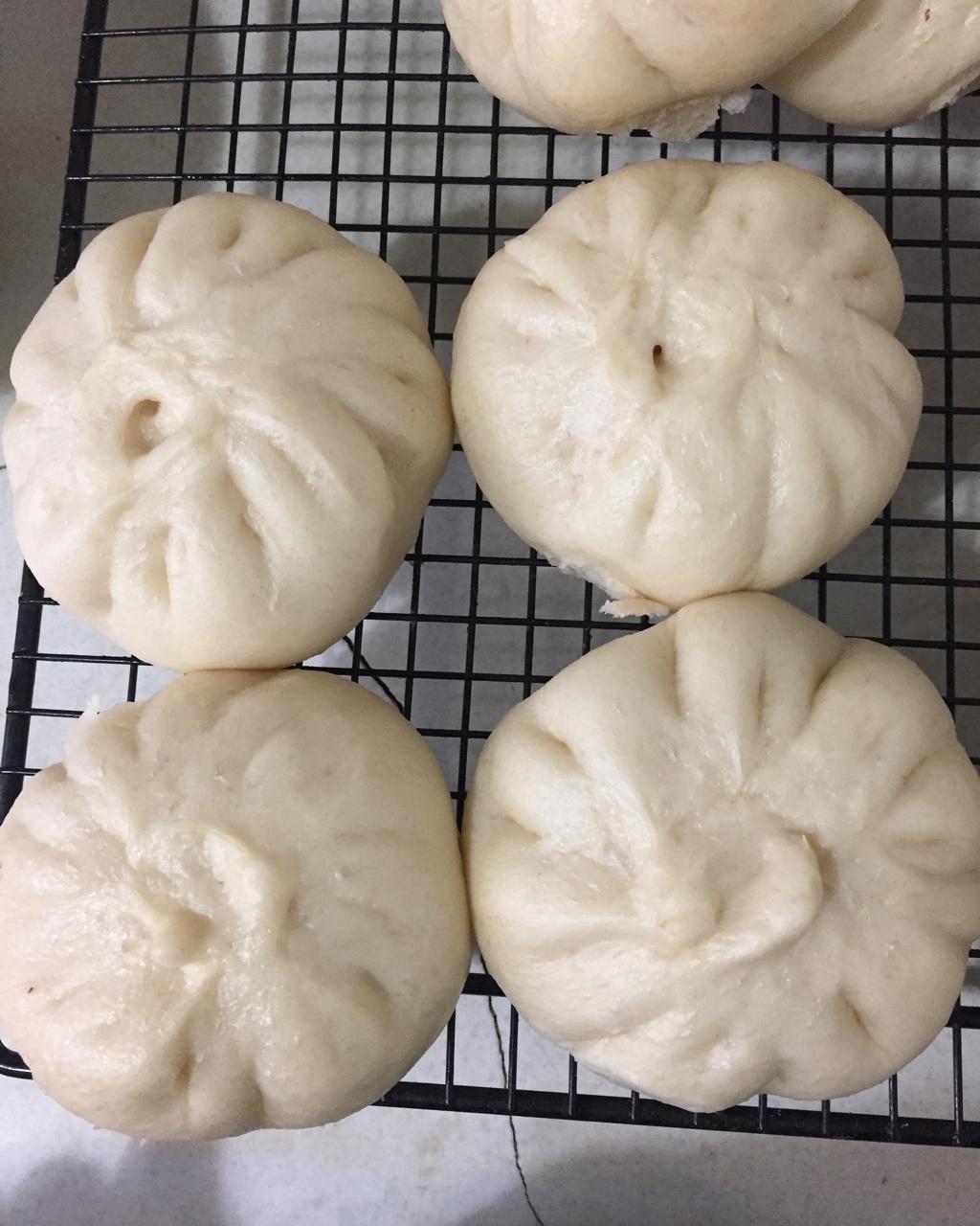 超级松软的豆沙馒头
