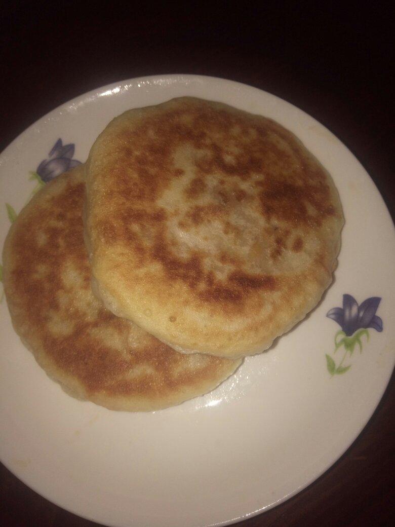 不用去早餐店的发面馅饼