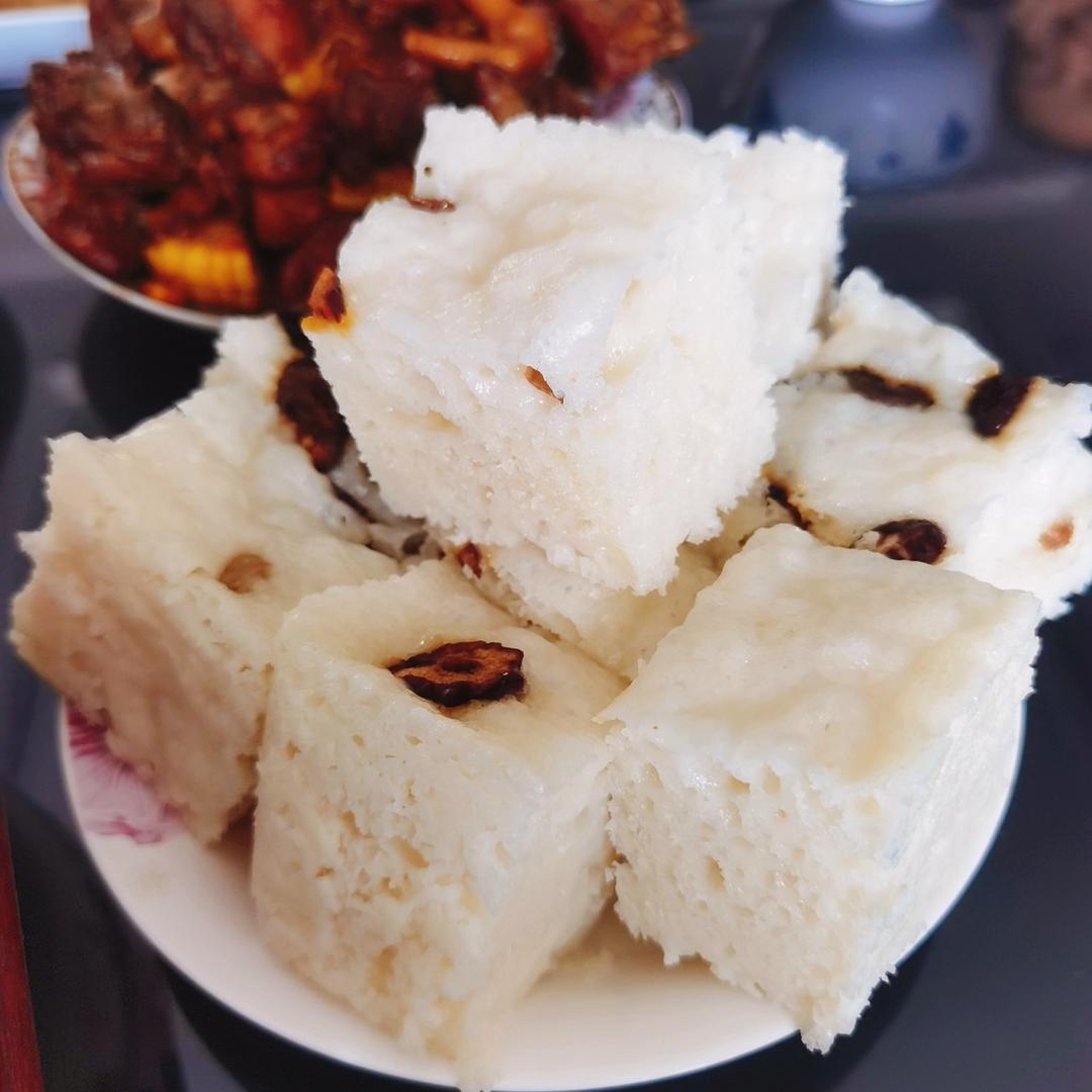 米糕 奶香米发糕 粘米粉版发糕Q弹不粘牙