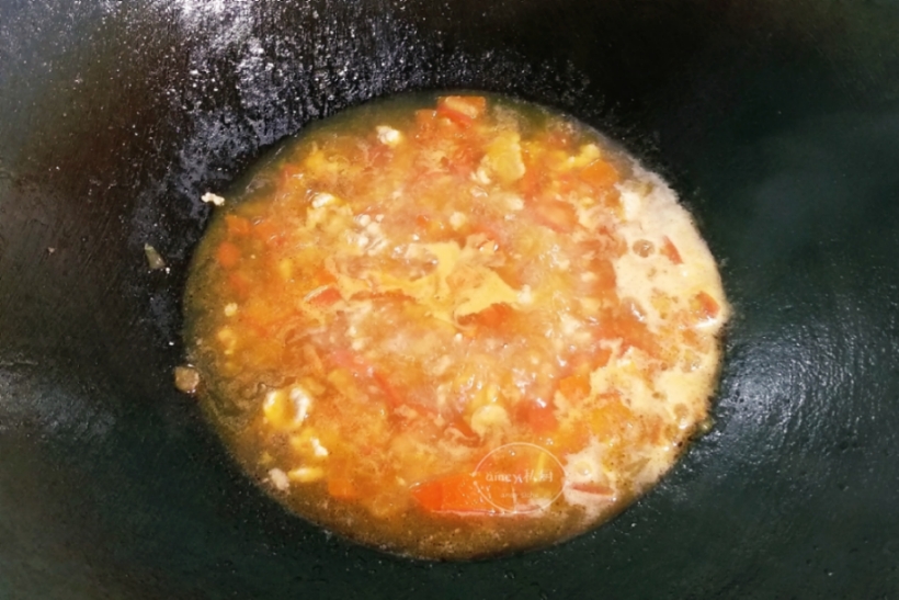 红烧豆腐肉沫番茄的做法 步骤4