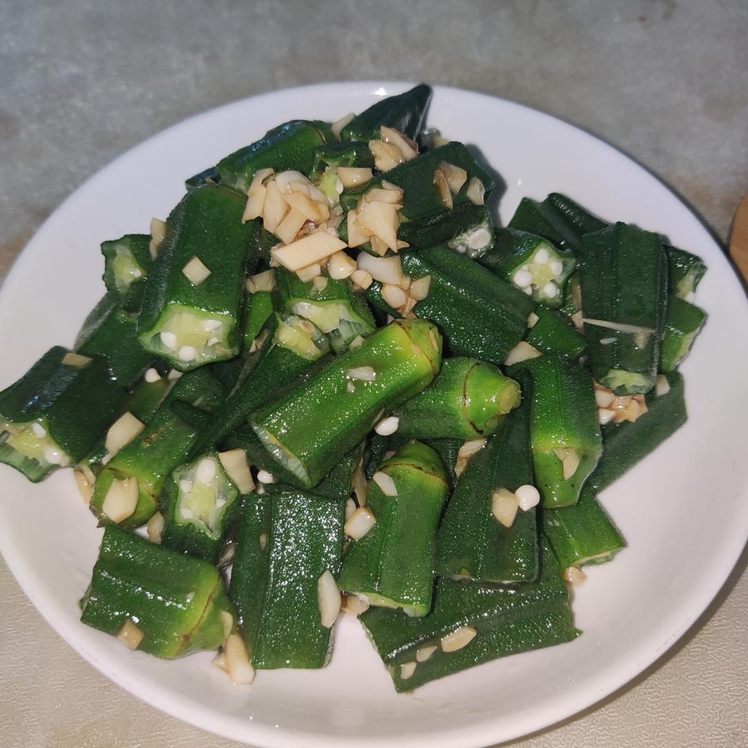 蚝油秋葵