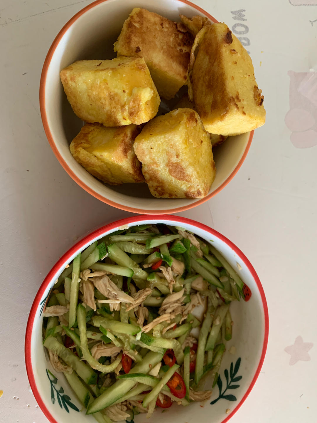 黄瓜拌鸡丝