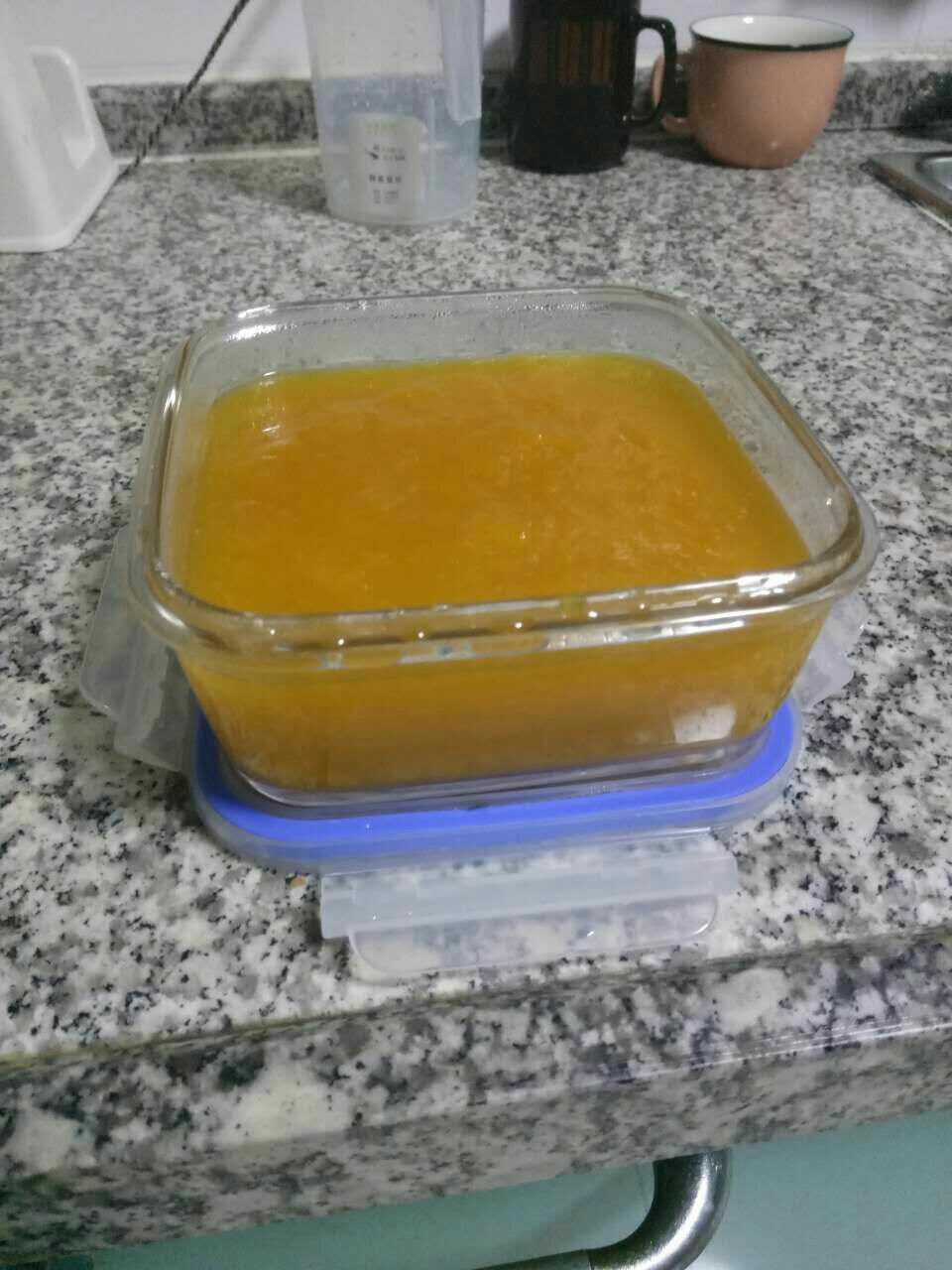 自制芒果醬(鲜酿渣制成)的做法