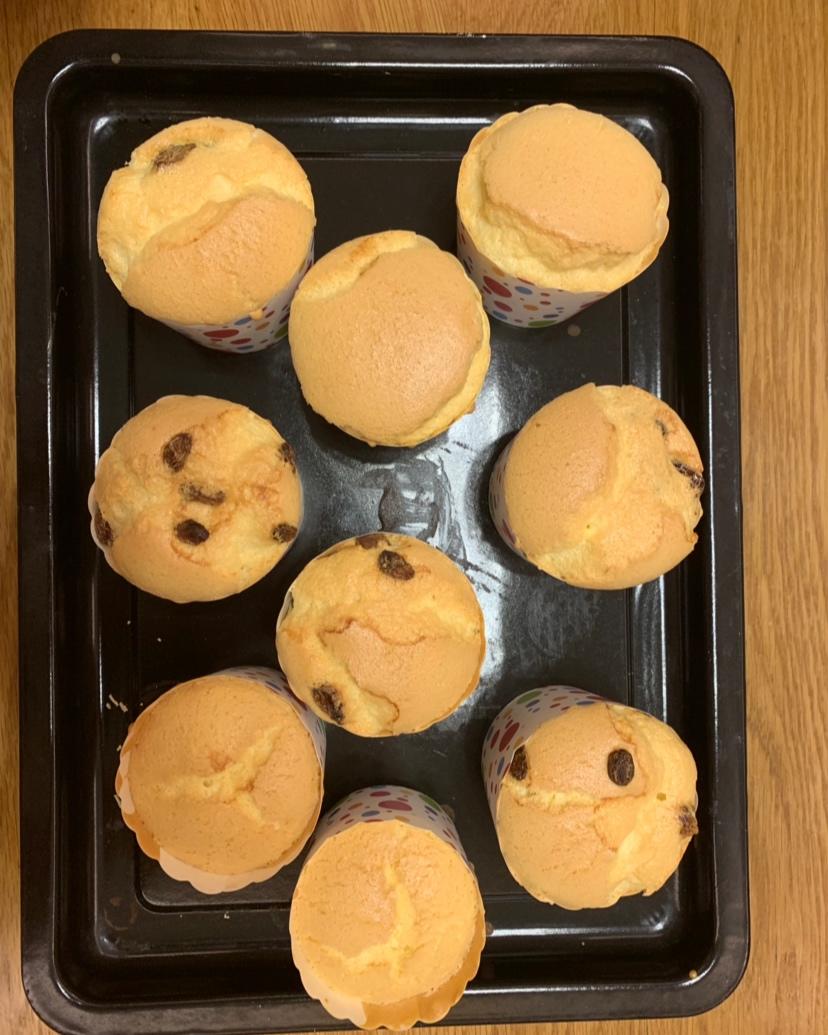 蛋香十足の海绵杯子蛋糕，伴手礼好选择。