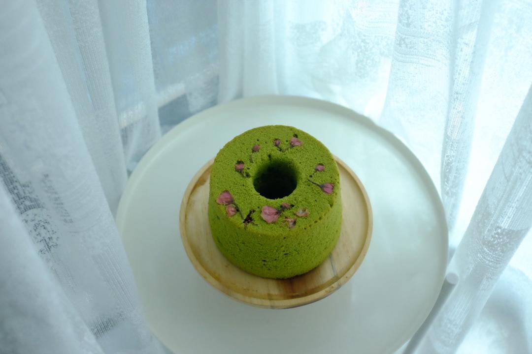 青井老师の抹茶戚风（17cm或18cm中空模）