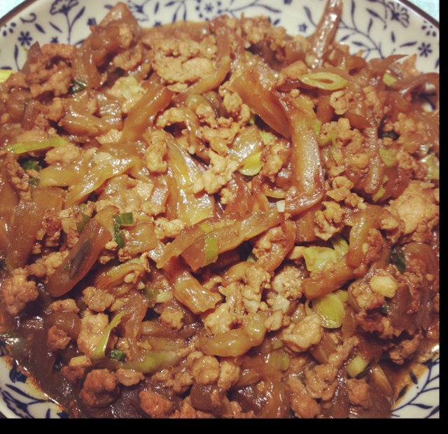 肉沫茄子