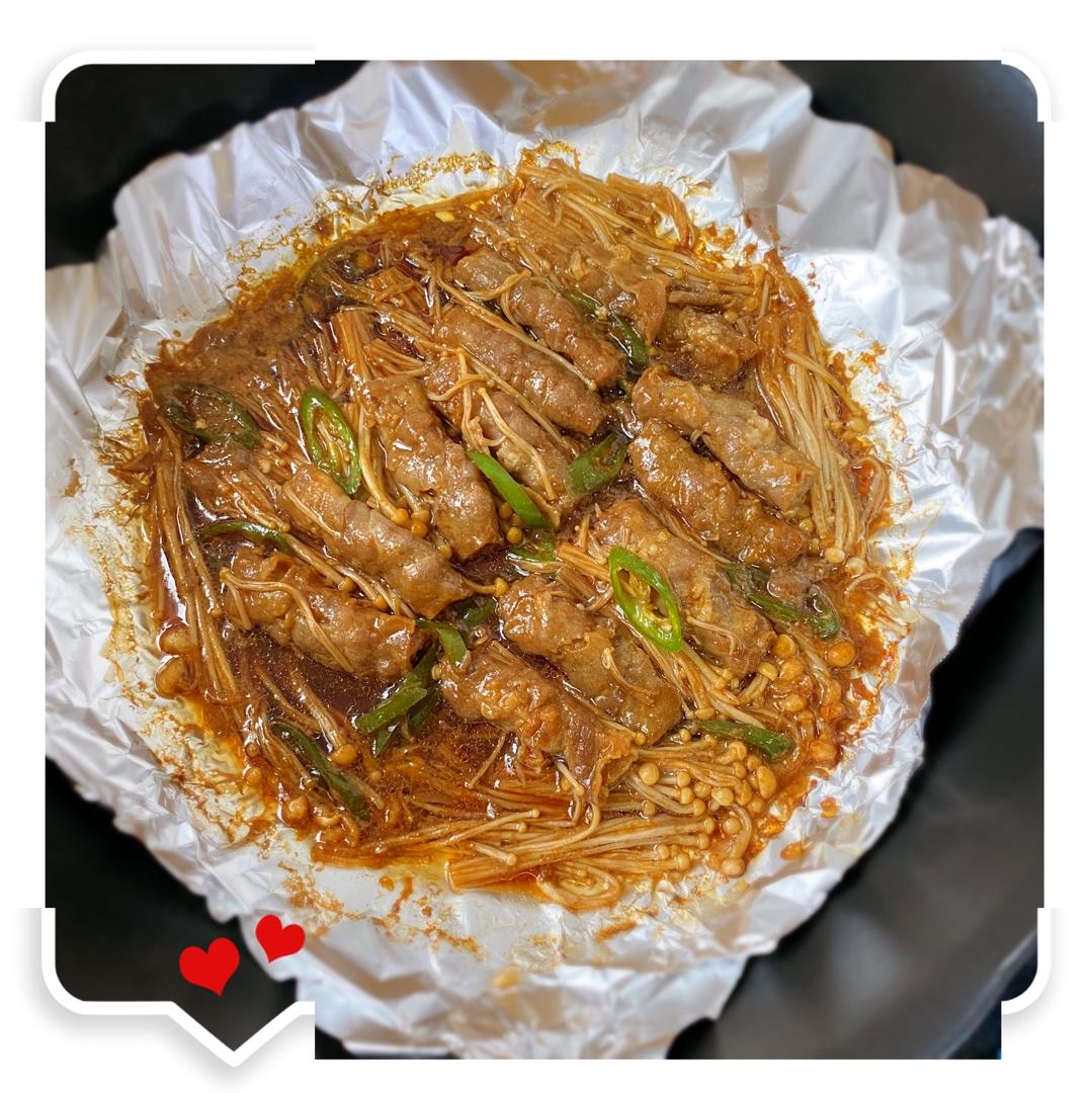 咖啡owip做的平底锅锡纸肥牛