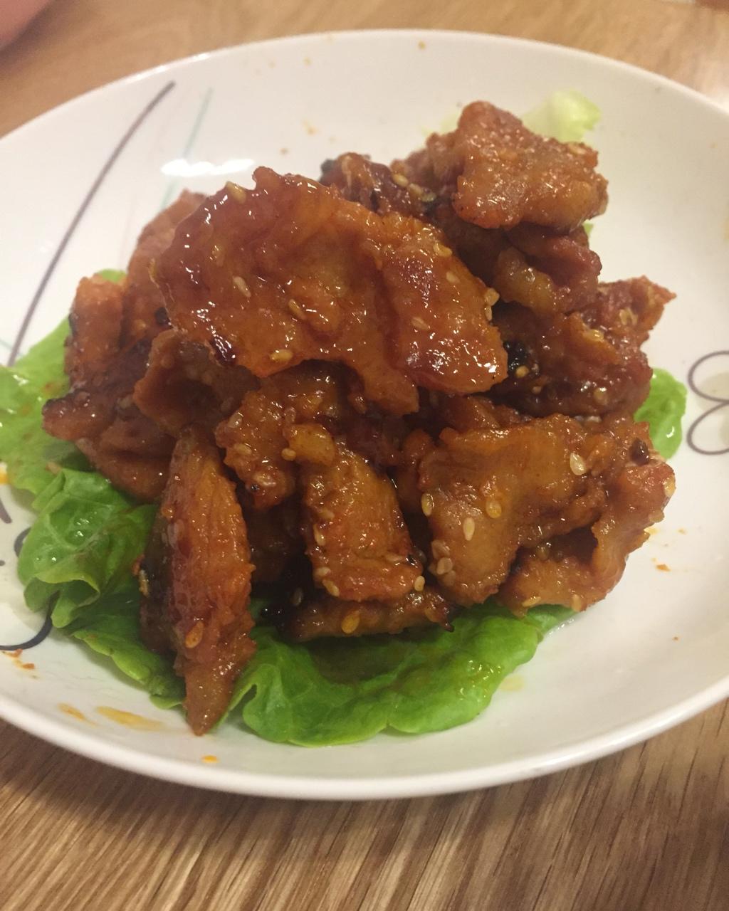 韩式烤五花肉